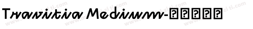 Travitia Medium字体转换